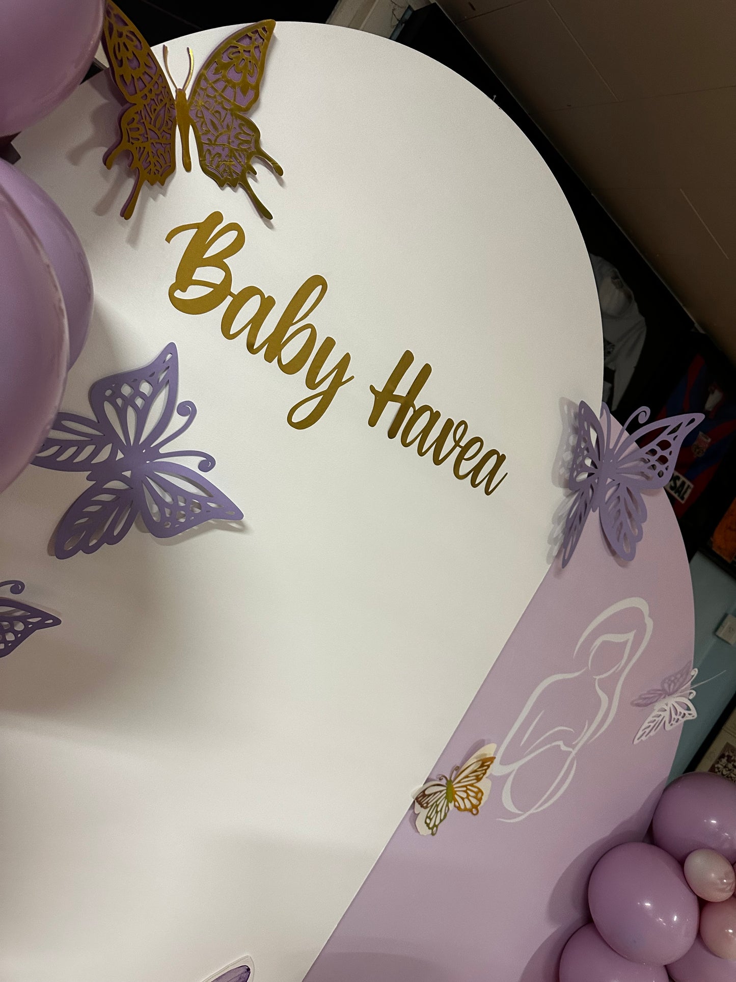 PREMIUM BUTTERFLY - custom colour balloons included
