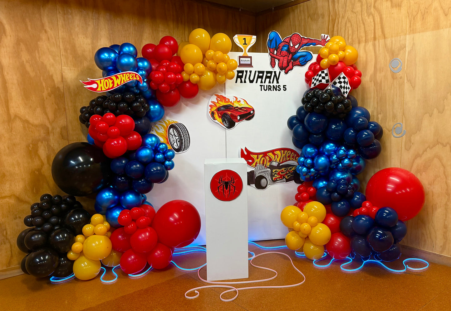 Hot Wheels (or Spider-Man)