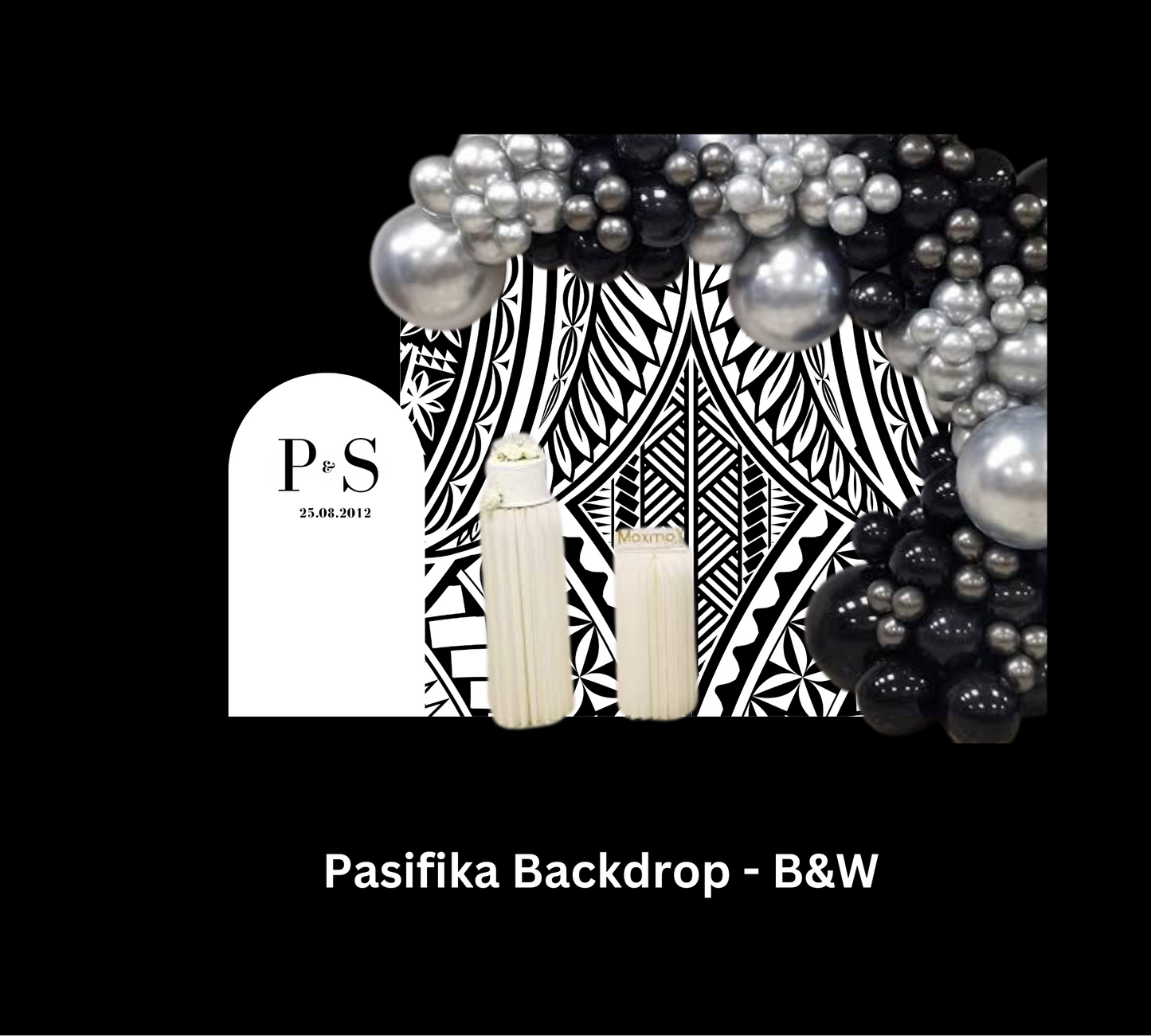 PASIFIKA FULL - BLACK & WHITE