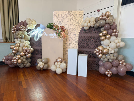 Poly Luxe - Blush & Brown