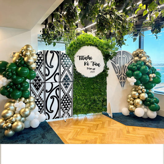 MĀORI TRIO SET - w greenery middle wall